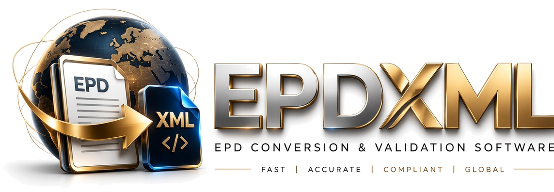EPDXML — EPD Conversion & Validation Software